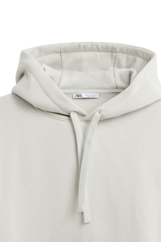 Sweat à capuche - Ecru