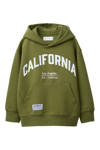 Sweat à capuche - Kaki