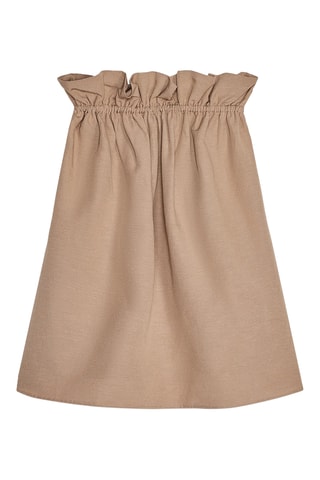Top bustier - Marron clair