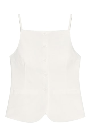 Top - Blanc