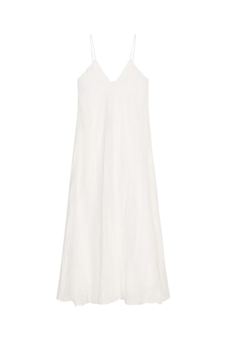 Robe longue en lin - Blanc
