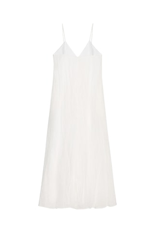 Robe longue en lin - Blanc