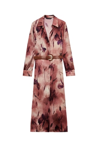 Robe chemise - Bordeaux