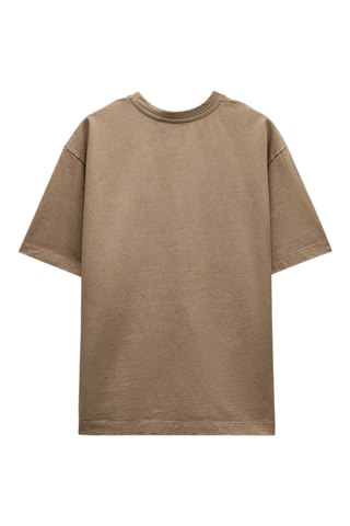 T-shirt oversize - Taupe