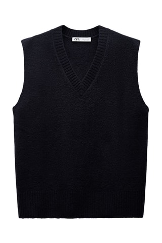 Pull sans manches - Noir