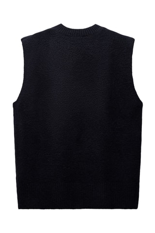 Pull sans manches - Noir