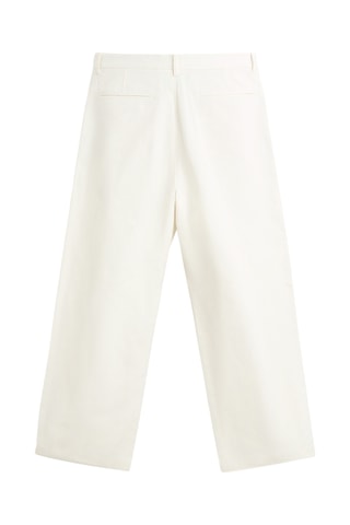 Pantalon wide legs - Ecru