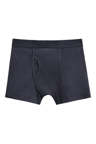 3 boxers - Ecru et gris foncé
