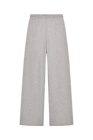Pantalon large - Gris clair chiné