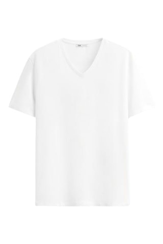 T-shirt slim - Blanc