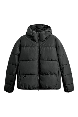 Doudoune à capuche - Noir