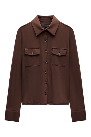Chemisier - Marron foncé