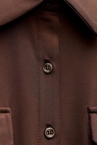 Chemisier - Marron foncé