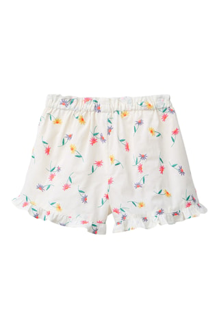 Short - Blanc et fuchsia
