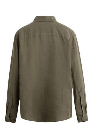 Chemise en lin - Kaki
