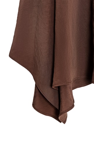 Jupe midi - Marron foncé