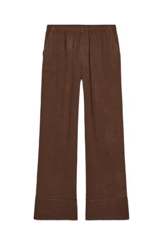 Pantalon de pyjama - Marron foncé