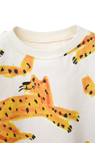 T-shirt et short - Blanc et orange