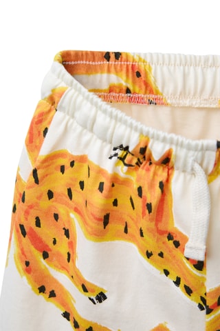 T-shirt et short - Blanc et orange