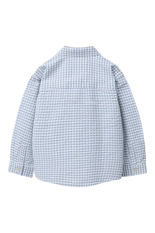 Chemise - Ciel et blanc
