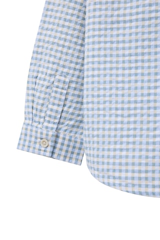Chemise - Ciel et blanc