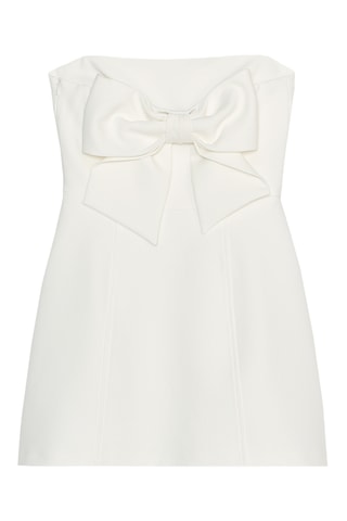 Robe bustier - Ecru