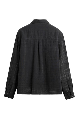 Chemise en lin - Anthracite