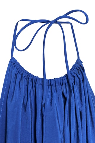 Robe midi - Bleu foncé