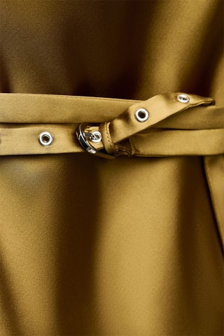 Robe midi - Doré