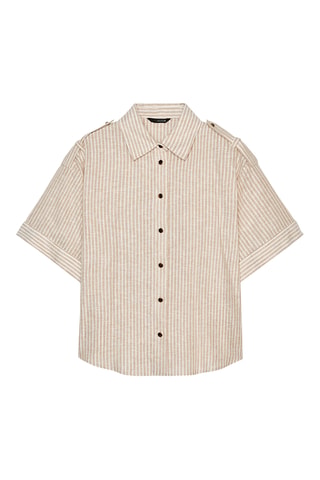 Chemisier en lin - Beige