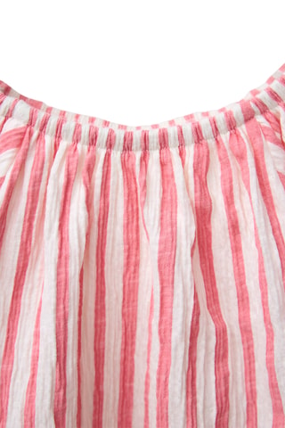 Blouse - Ecru et fuchsia