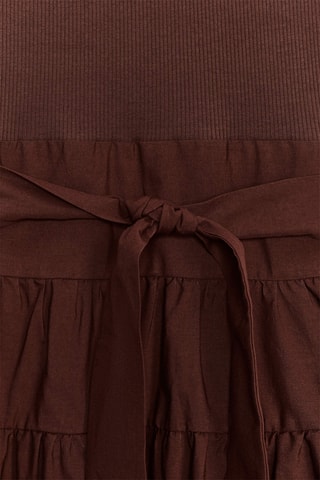 Robe patineuse - Marron foncé