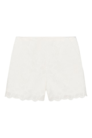 Short en broderie anglaise - Ecru