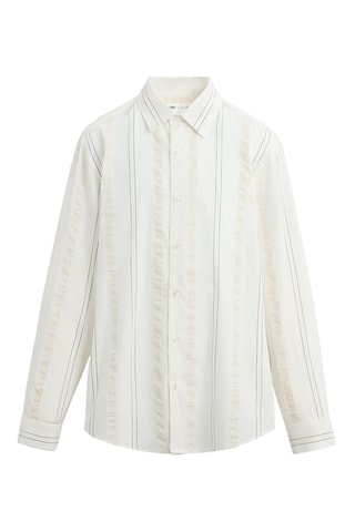 Chemise - Ecru et noir