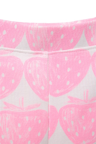 T-shirt et short - Rose et blanc