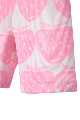 T-shirt et short - Rose et blanc