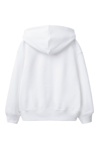 Sweat à capuche - Blanc