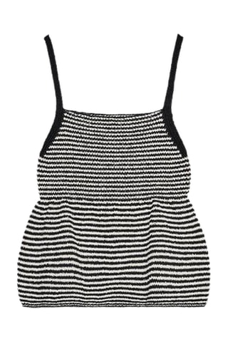 Top - Noir et blanc