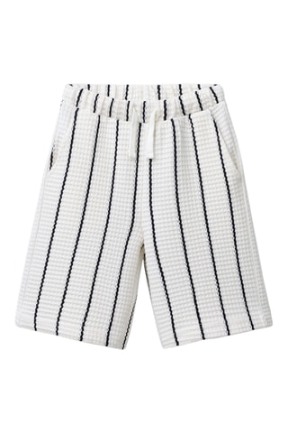 Bermuda en crochet - Blanc