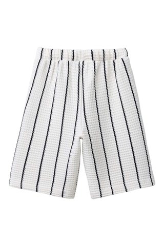 Bermuda en crochet - Blanc