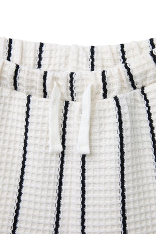 Bermuda en crochet - Blanc