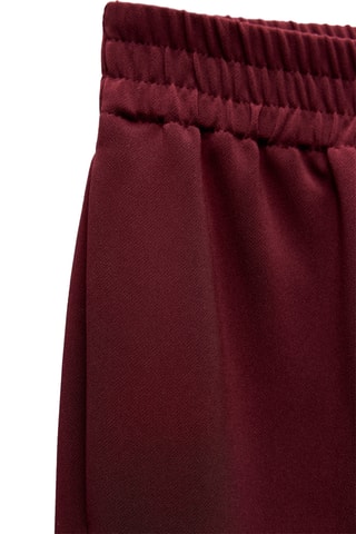 Pantalon wide legs - Bordeaux