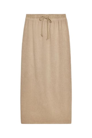 Jupe droite - Beige