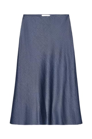 Jupe midi - Bleu marine