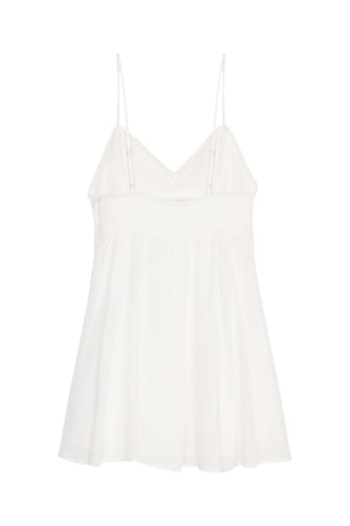 Robe droite - Blanc