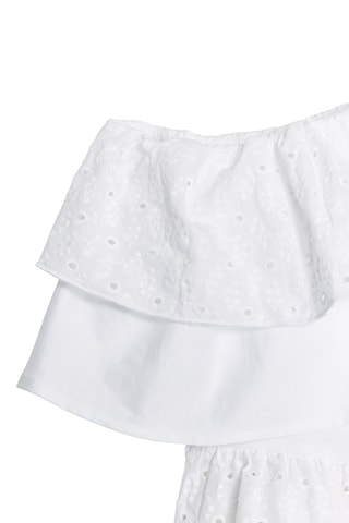 Top asymétrique - Blanc