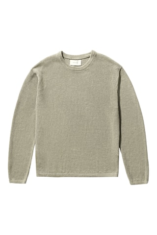 Sweat en lin - Kaki