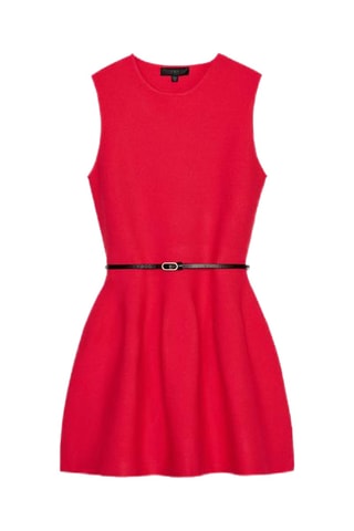 Robe droite - Rouge