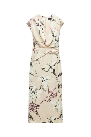 Robe droite - Beige