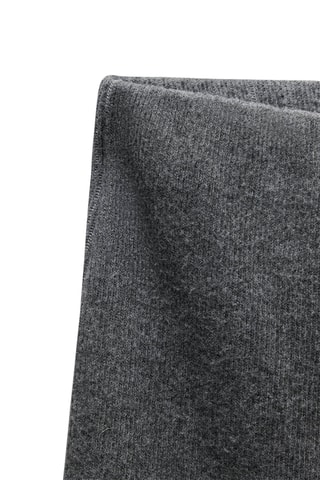 Pantalon large - Gris